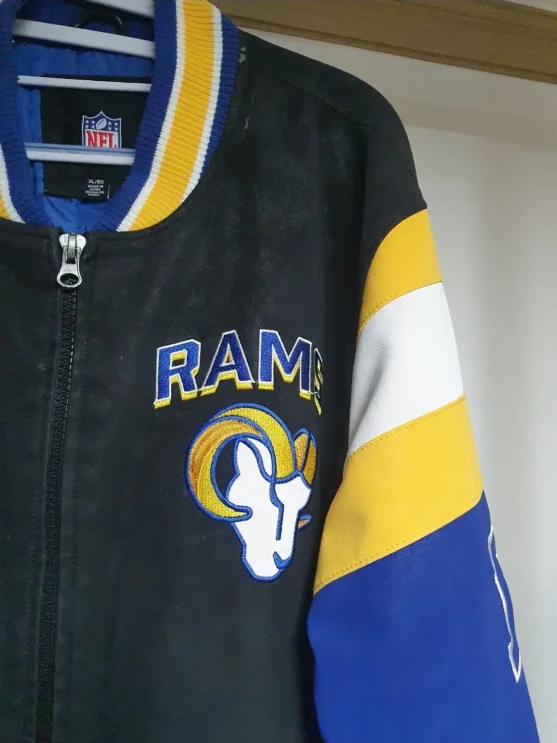 NFL 로스앤젤레스 램스 빅로고 바시티 상품이미지4