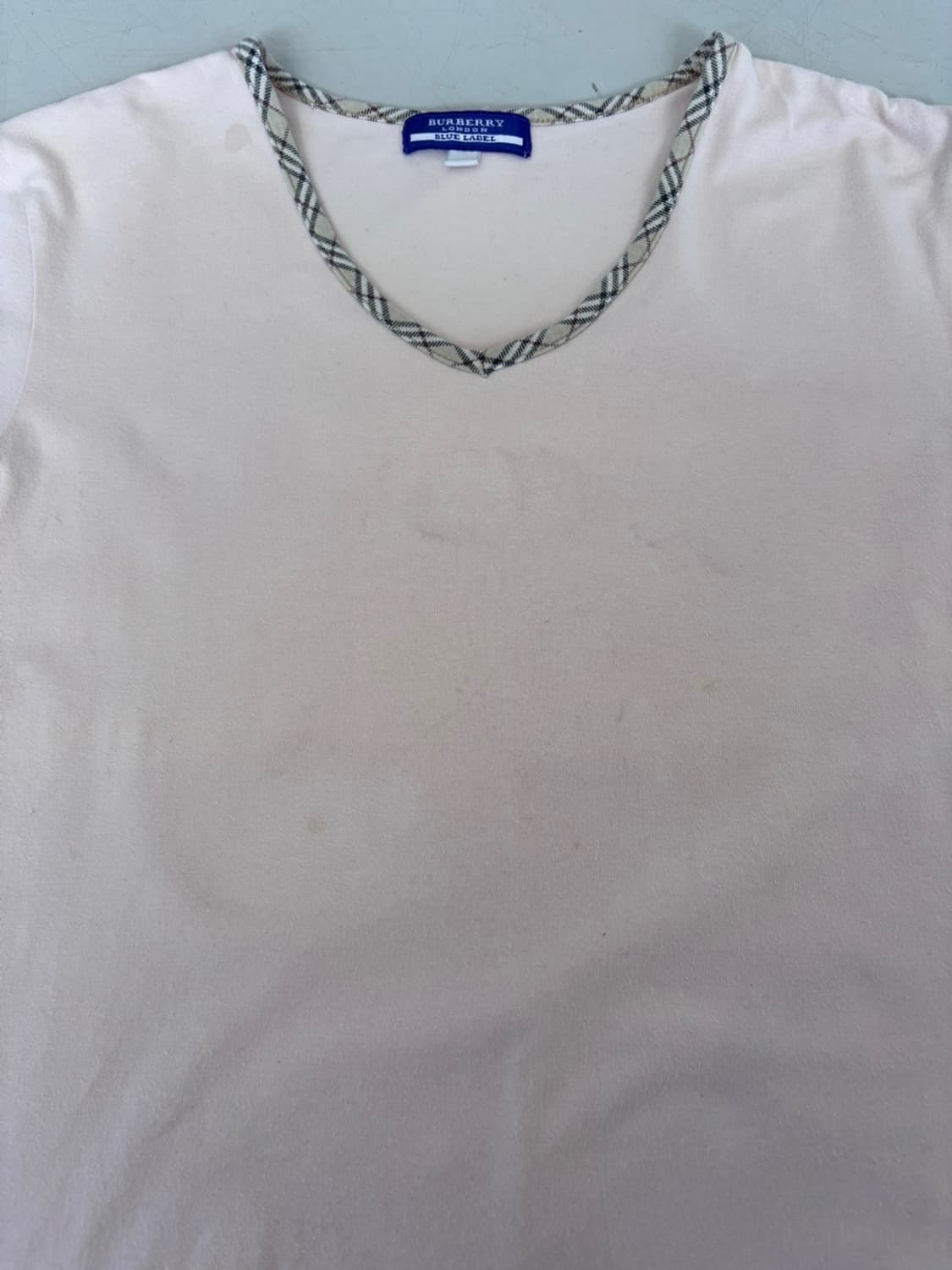 Vintage Burberry Round T 상품이미지7