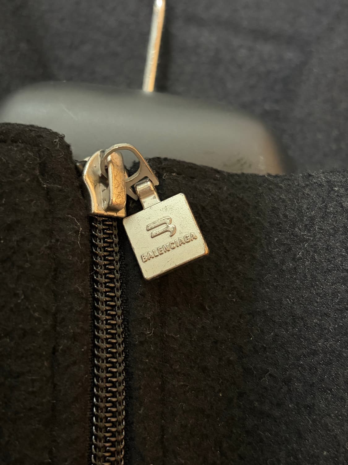 발렌시아가 스포티 B 자수 트랙 후리스 자켓(S) 상품이미지7