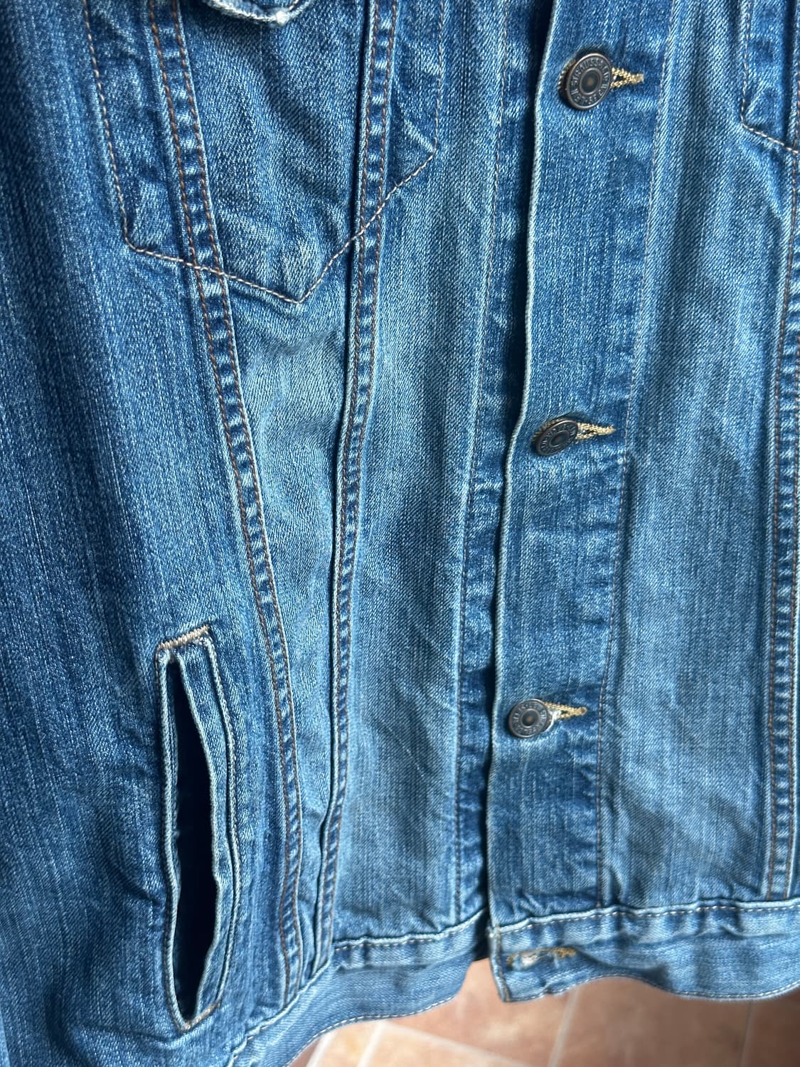[Levi's] 오리지널 4포켓 데님 트러커 자켓 (Size L) 상품이미지4