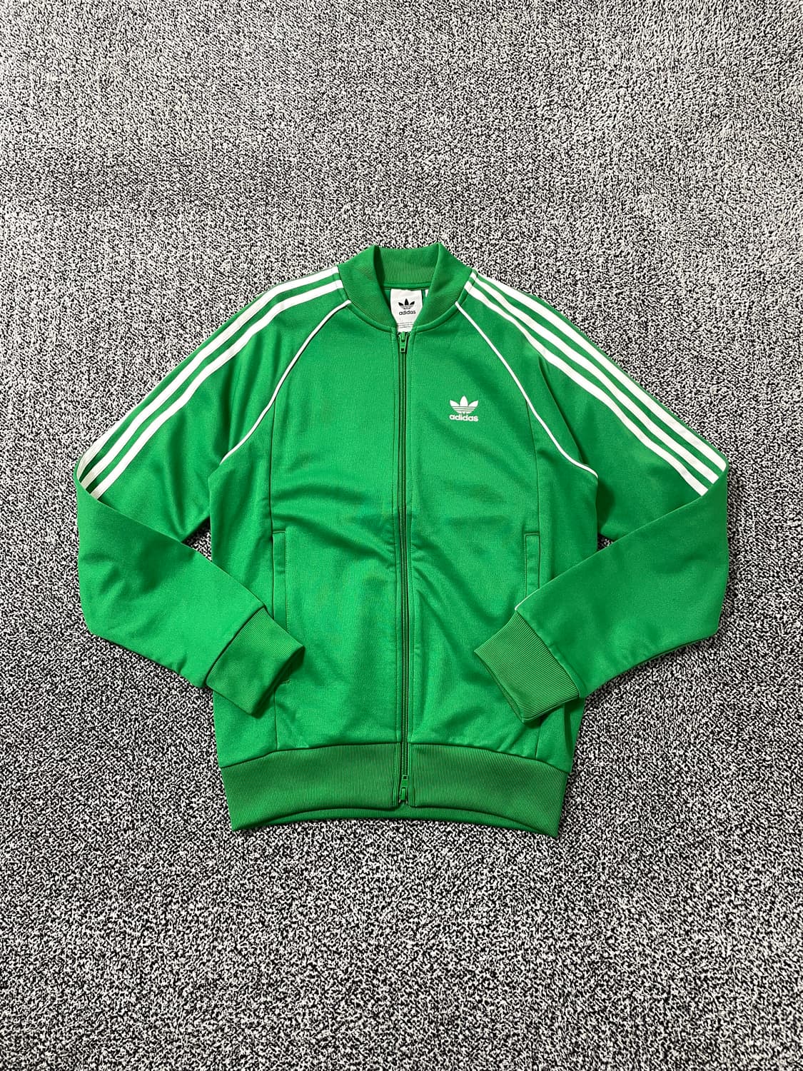빈티지9. 아디다스 신형 슈퍼스타 트랙탑 져지 그린 상품이미지1