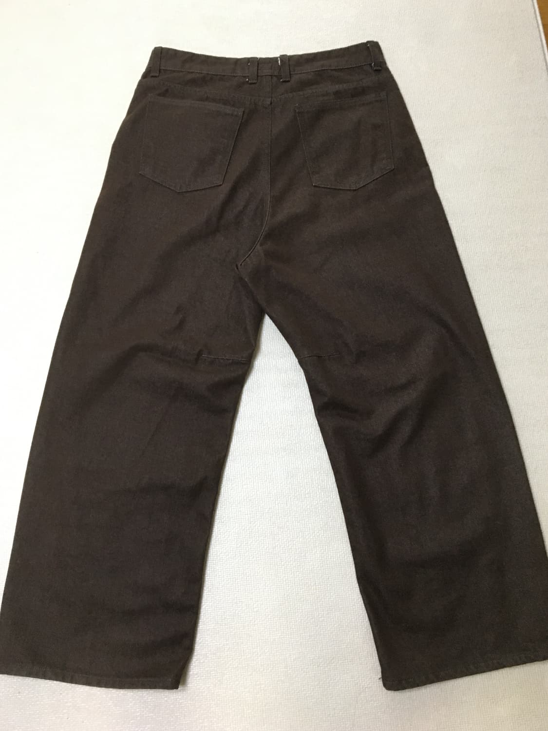 CURVED HERITAGE DENIM PANTS- BROWN(2) 상품이미지2