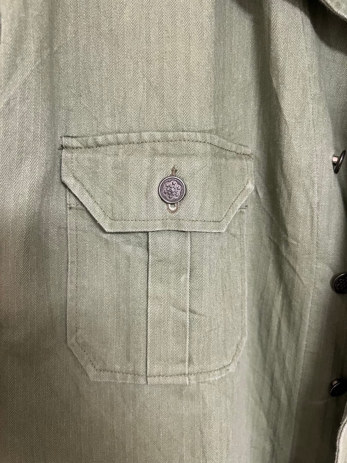 40s us army m43 hbt 셔츠 자켓  상품이미지2