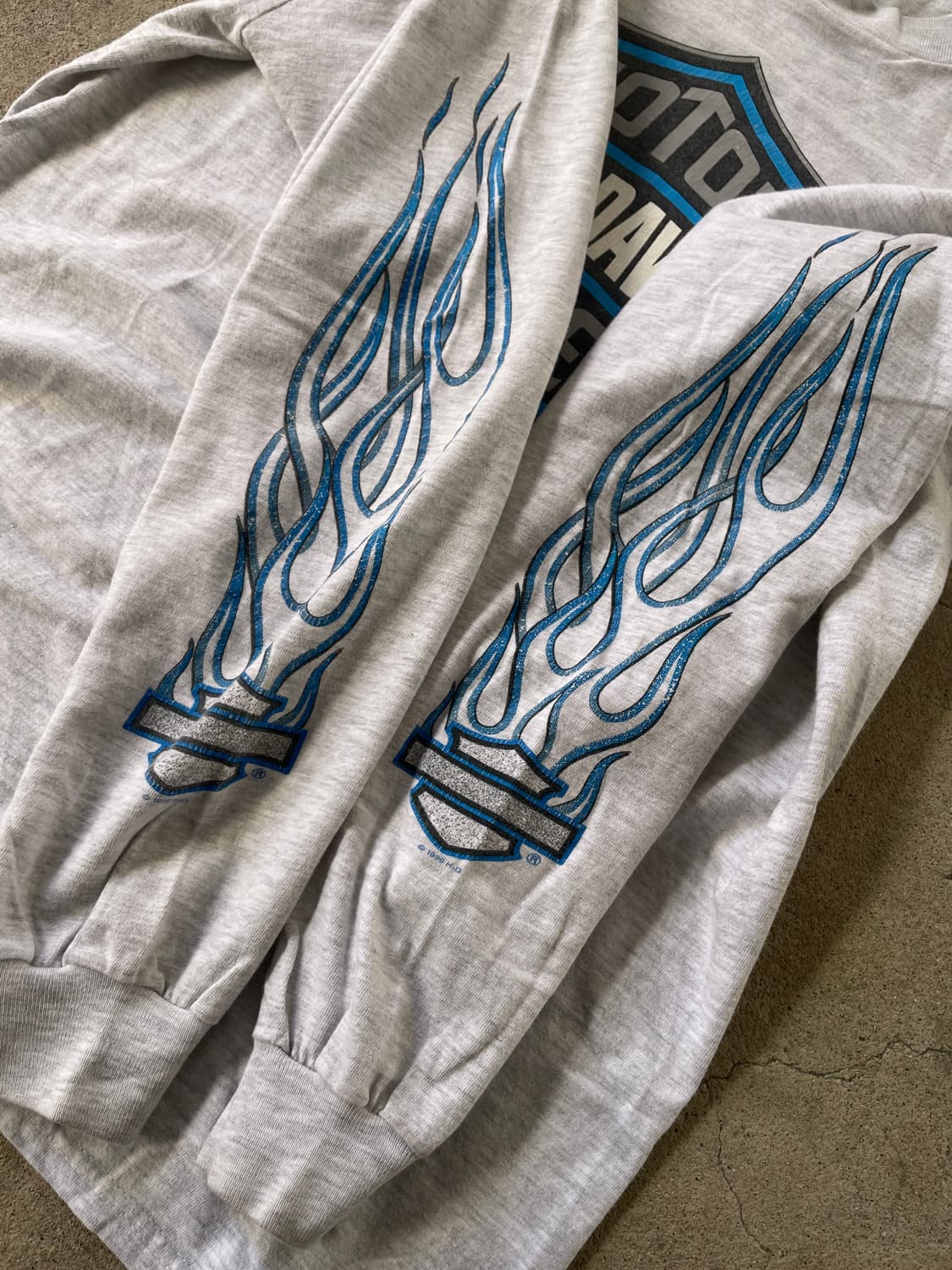 90s Harley Davidson Blue Flame(1996) 상품이미지5