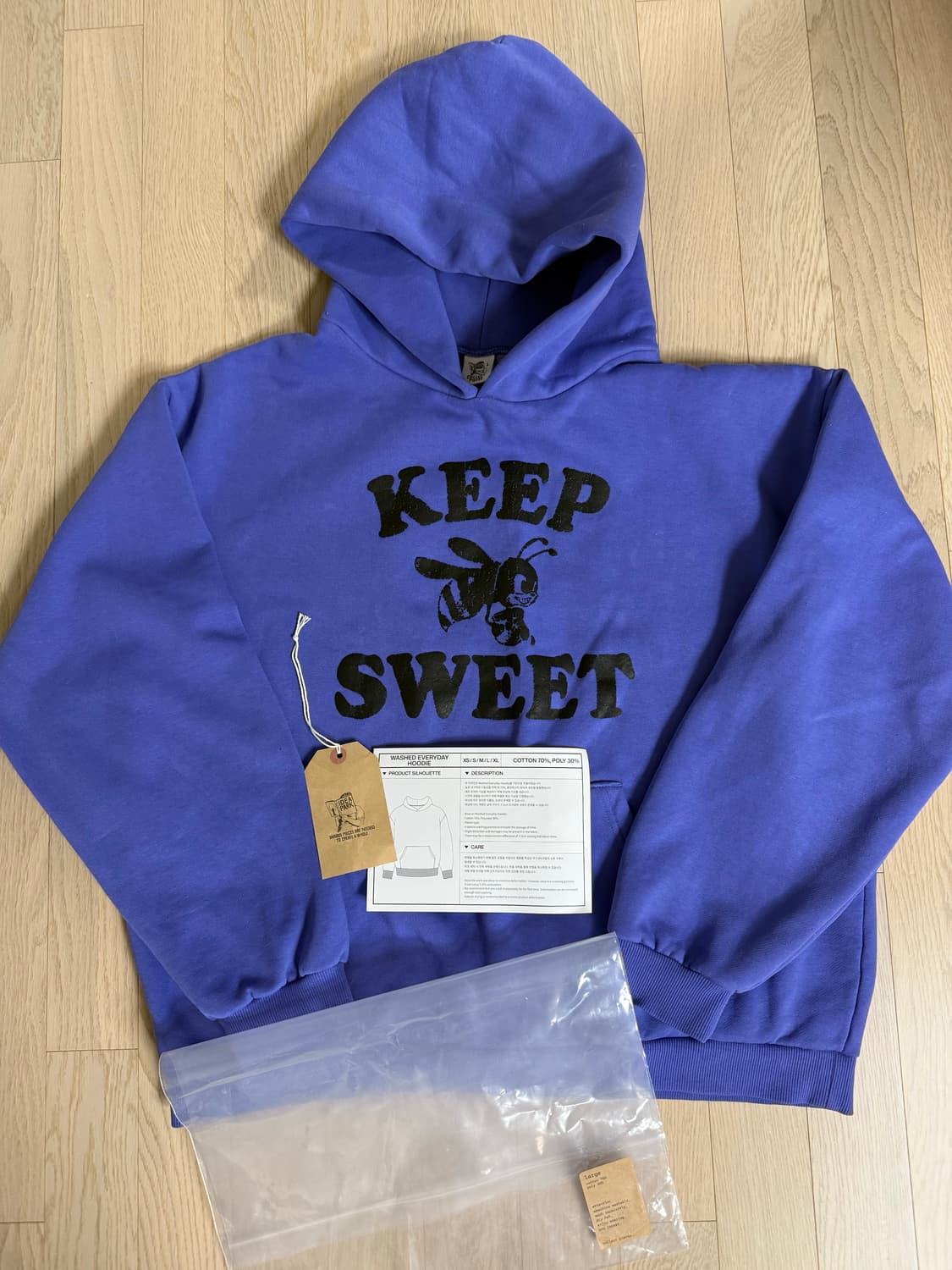 컬렉트 피시스 후드 L 상품이미지1