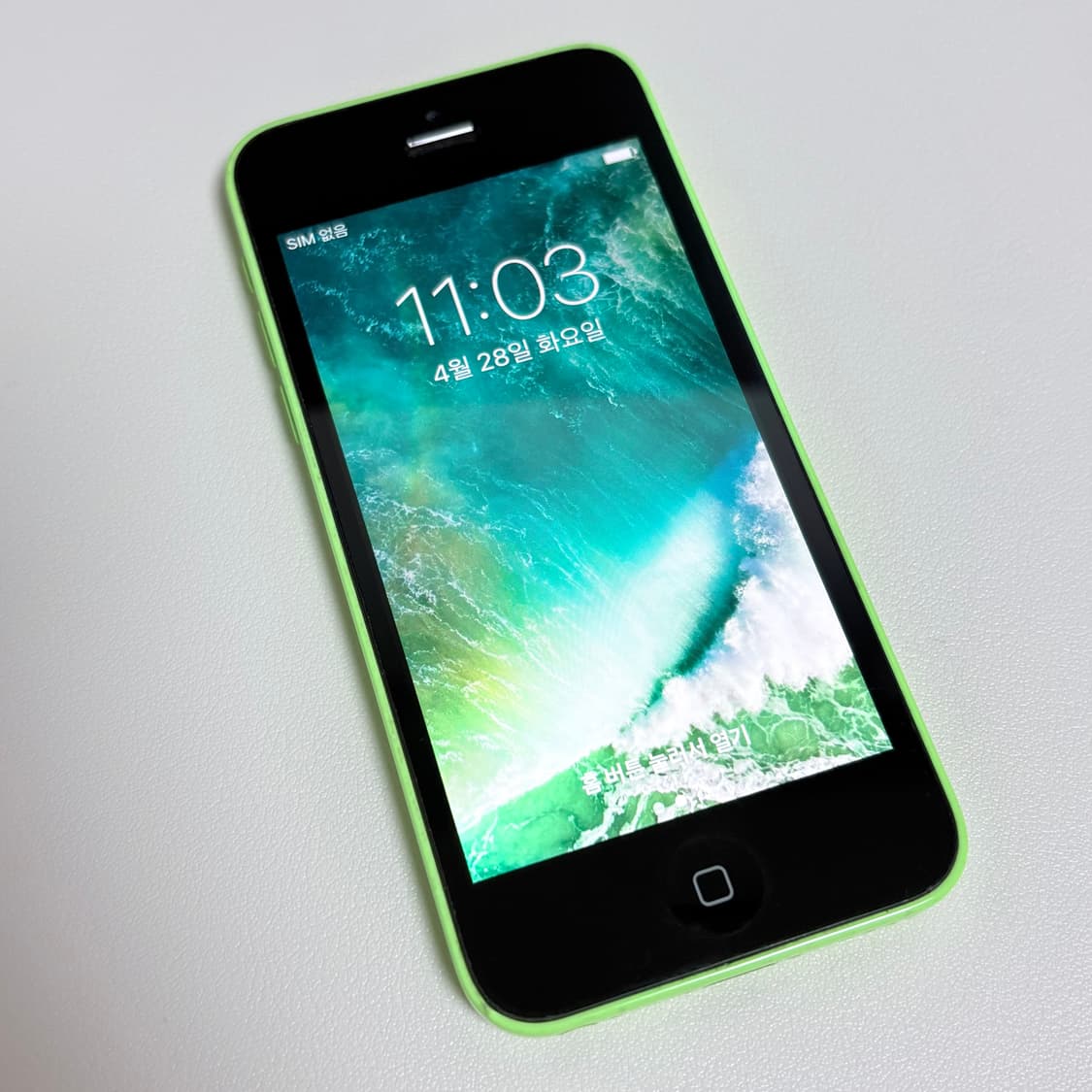 아이폰 5c 16기가 그린(찍은 사진 첨부) 상품이미지4