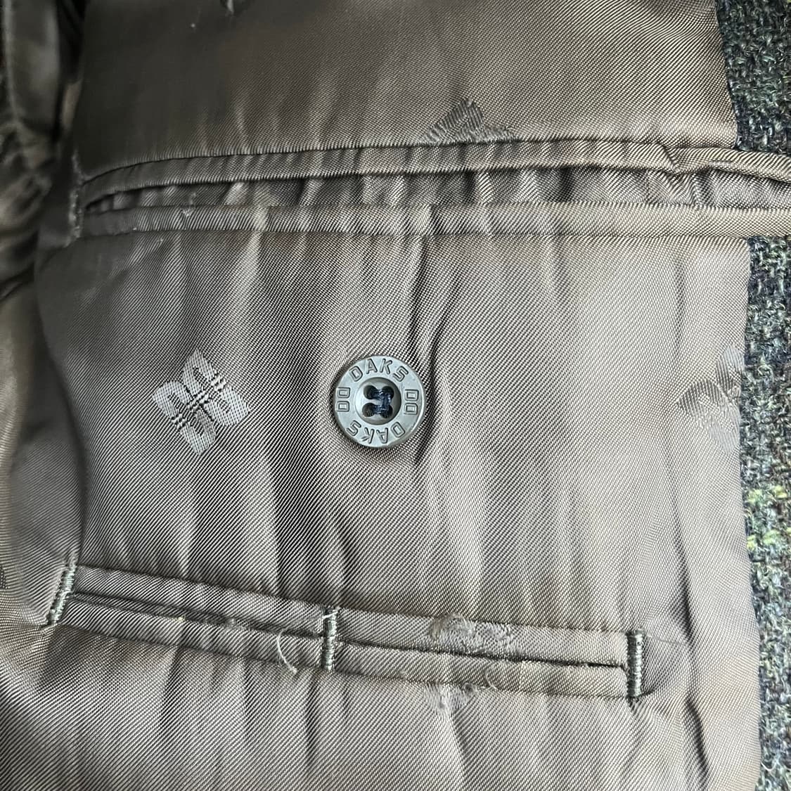 닥스 체크 울 자켓 남 xl 상품이미지7