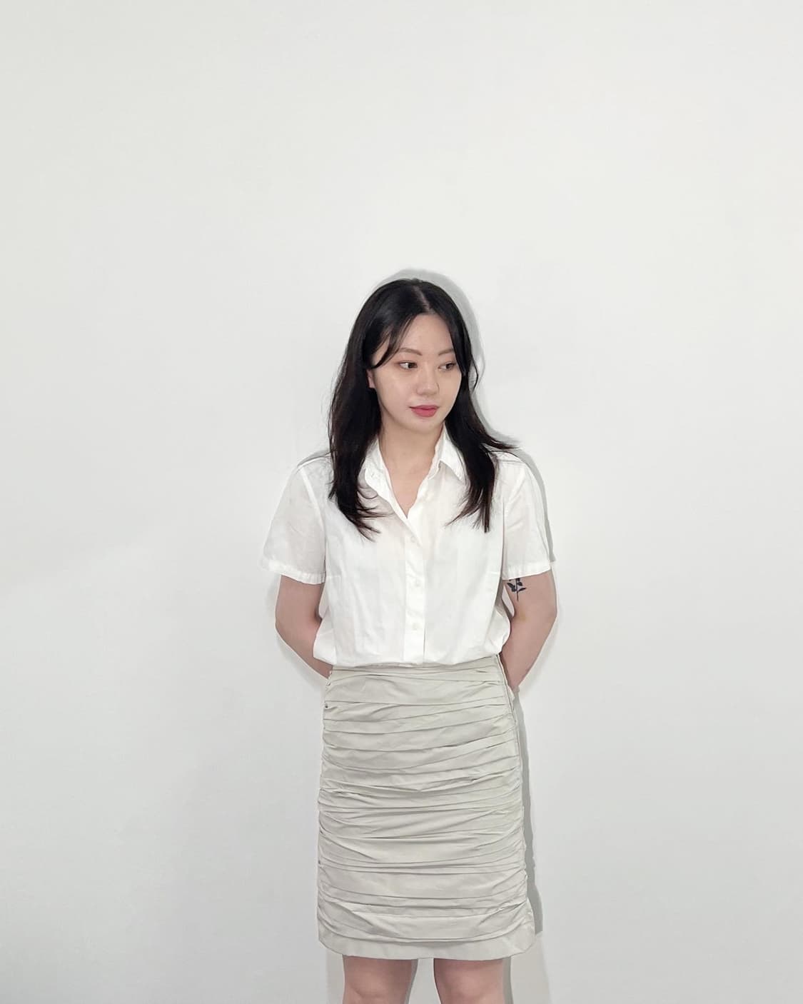 ICB 아이씨비 셔링 타이트 스커트 NS.0228 상품이미지5