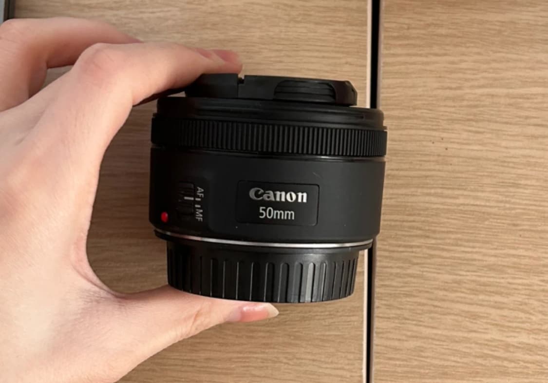 캐논 EF 50mm F1.8 STM 렌즈 A급 상품이미지1