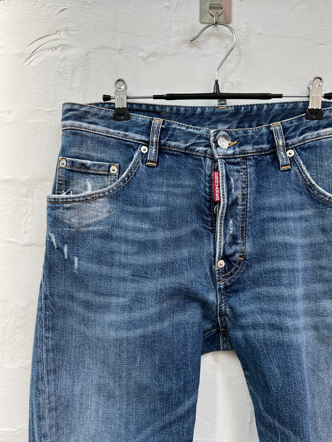 Dsquared2 커브드 데님팬츠 상품이미지2