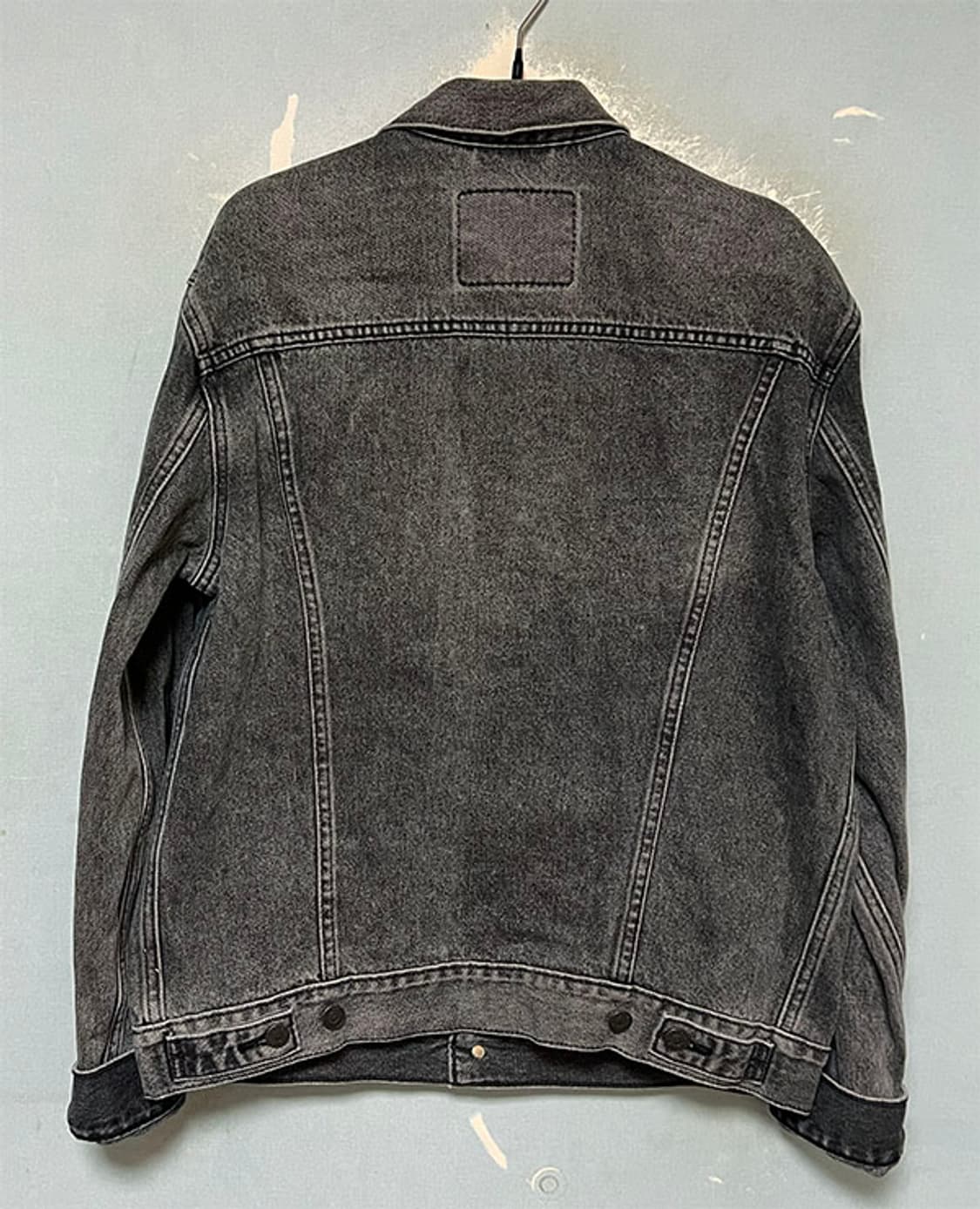 리바이스 남자 데님자켓 트러커 춘추 흑청 L 100 상품이미지2