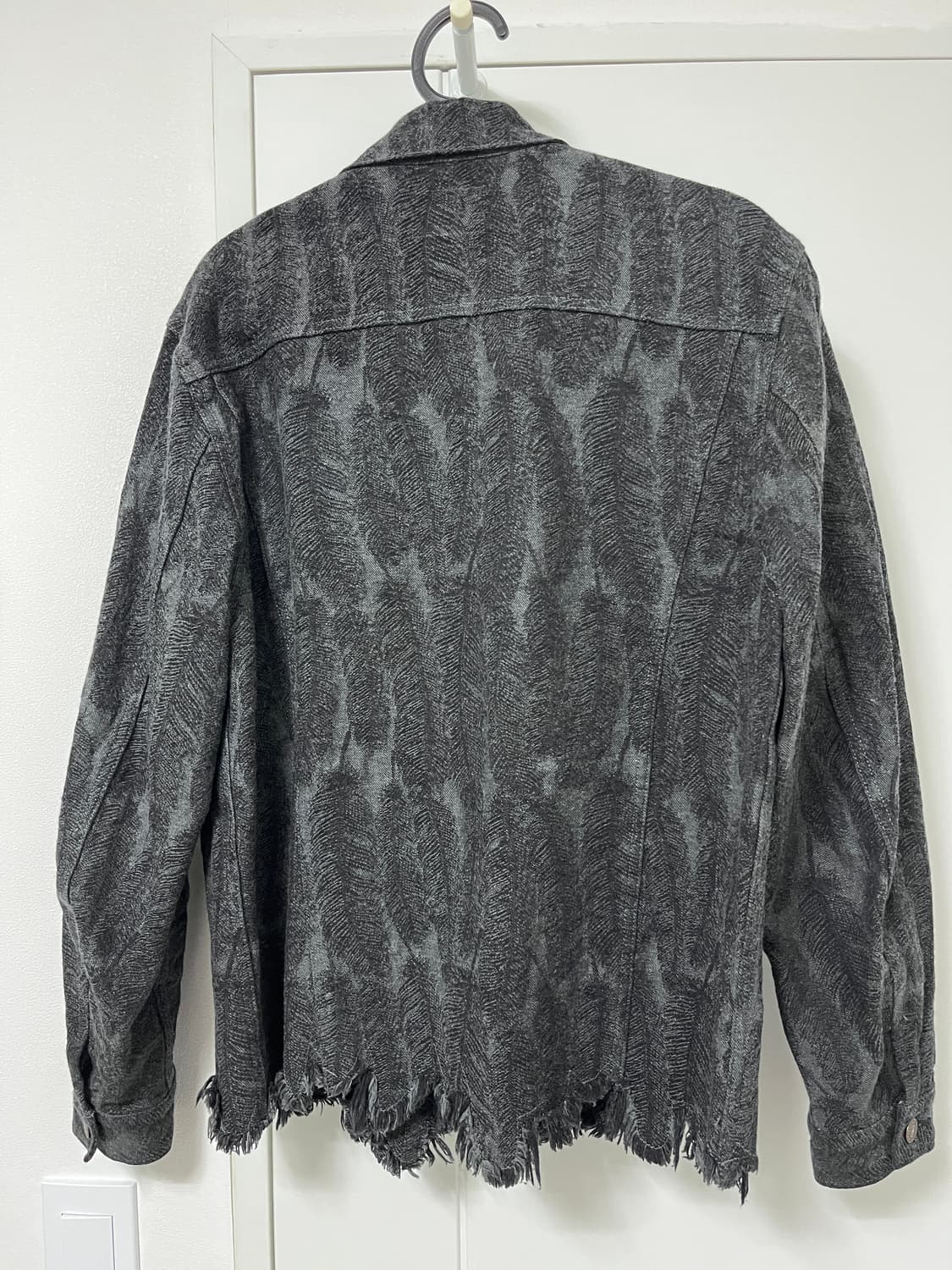 캐피탈 페더 데님 자켓 블랙 싸게 팝니다! 상품이미지3