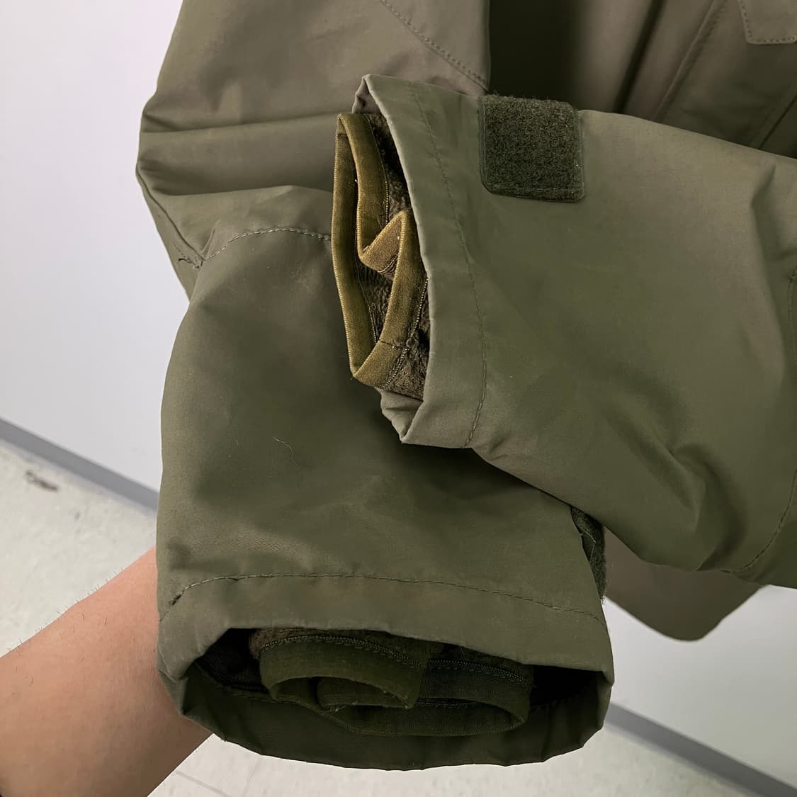 아비렉스 카키 밀리터리 파카 점퍼 상품이미지7