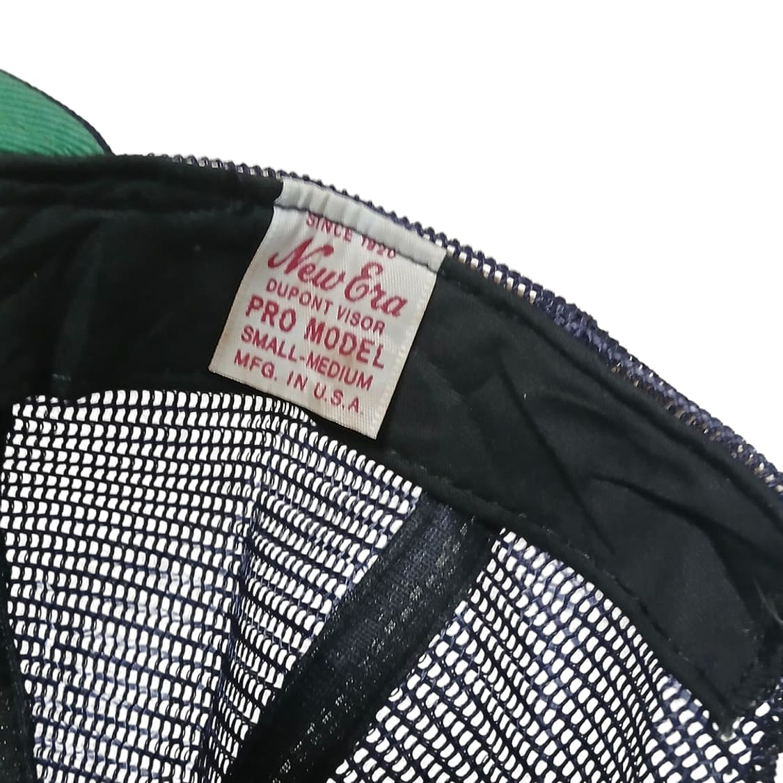 Vintage Black Mesh Trucker Cap 상품이미지3