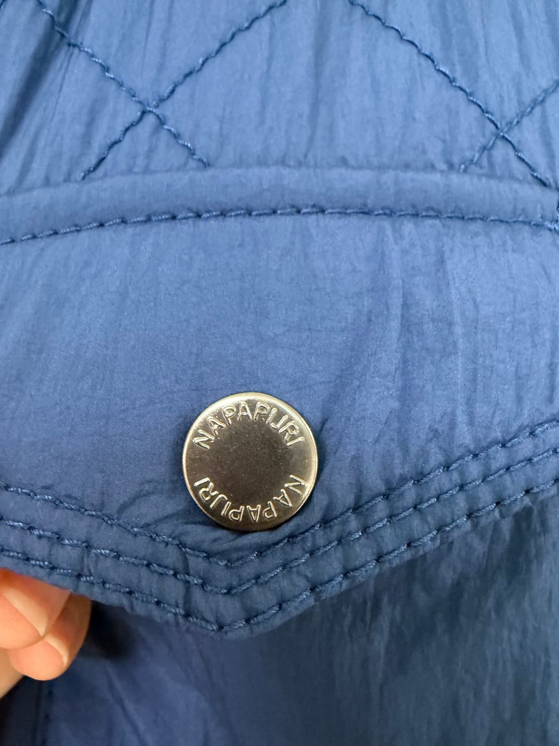 나파피리 남성 퀼팅 자켓 네이비 95 상품이미지6