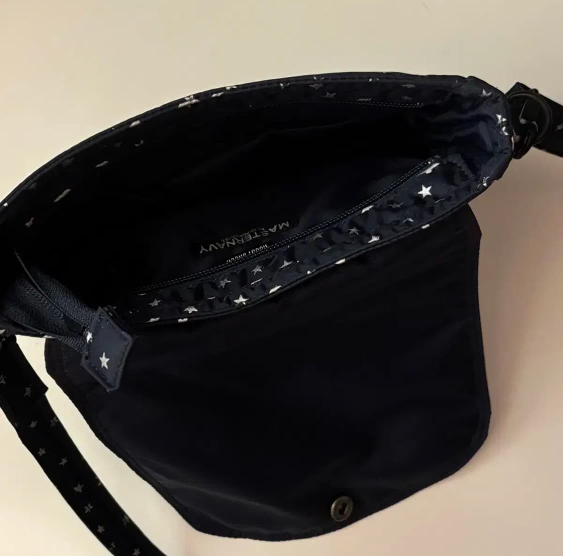 요시다포터 헤드포터 실버 별 크로스백 마스터네이비 상품이미지2