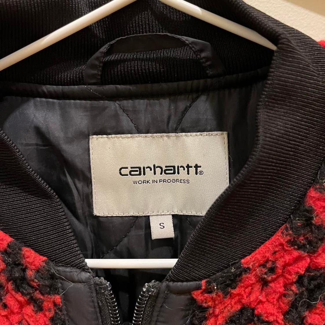 칼하트 wip 플리스 라이너 자켓 S 상품이미지3