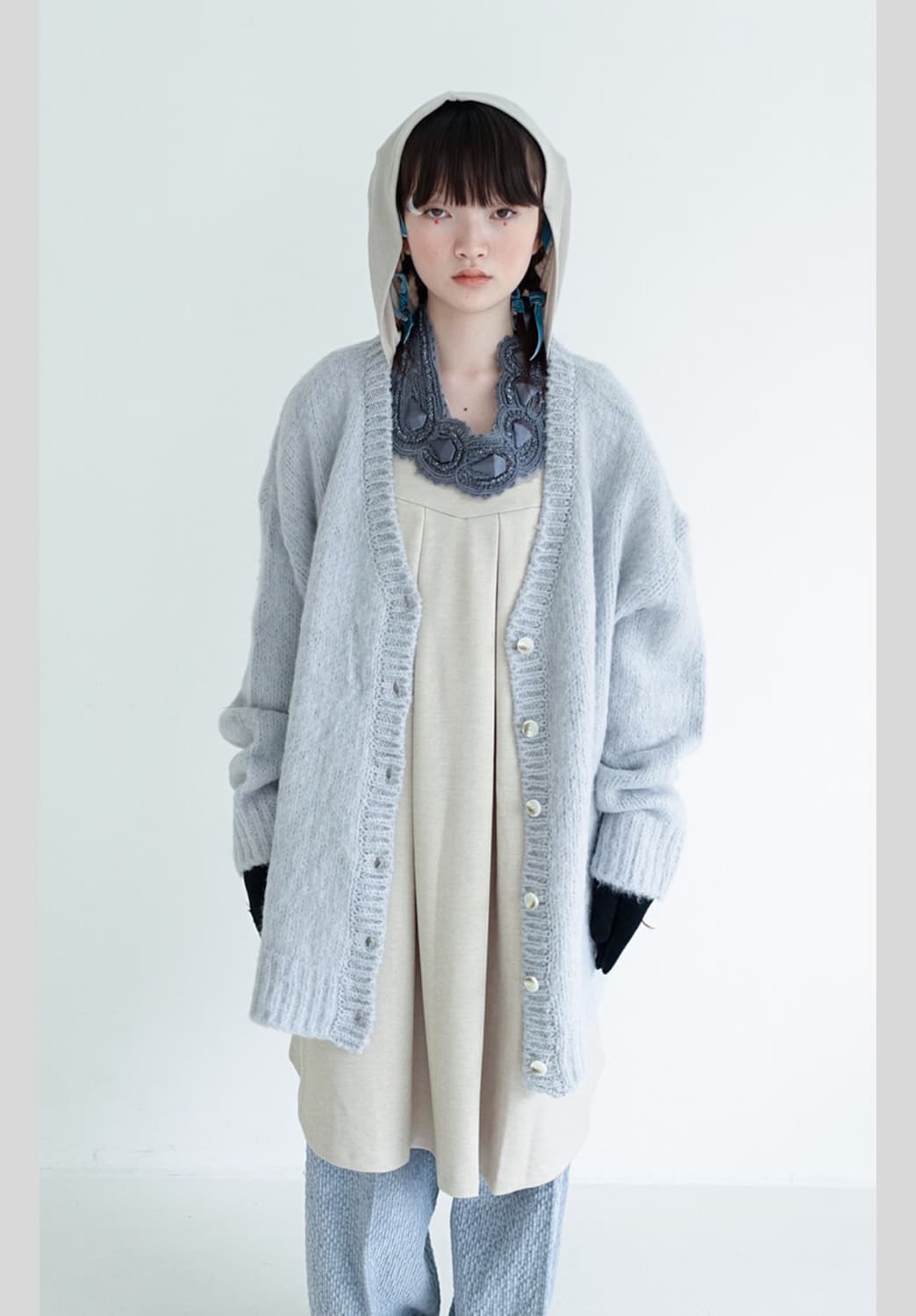 구해요)샵페어리 wool maxi cardigan 상품이미지1