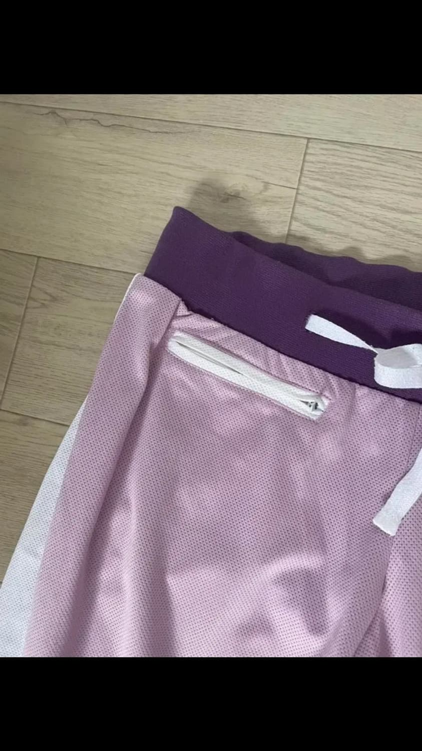 빈티지 나이키 라벤더 카프리팬츠 상품이미지5