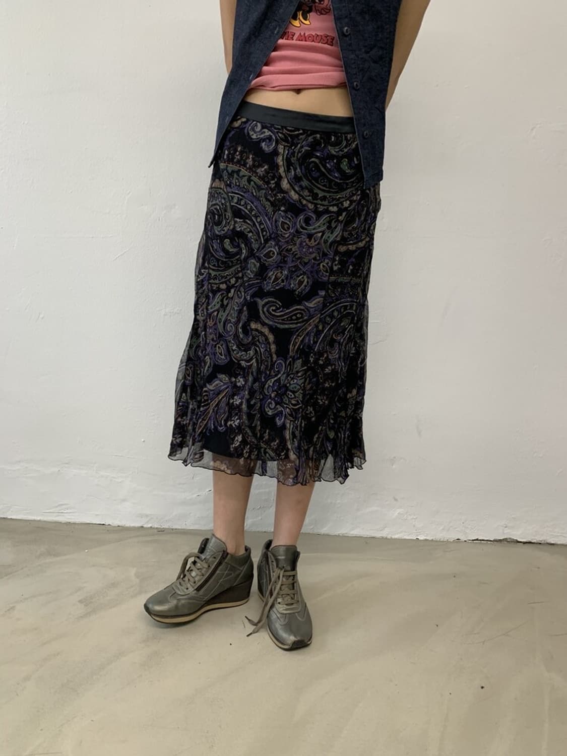Paisley skirt 상품이미지2