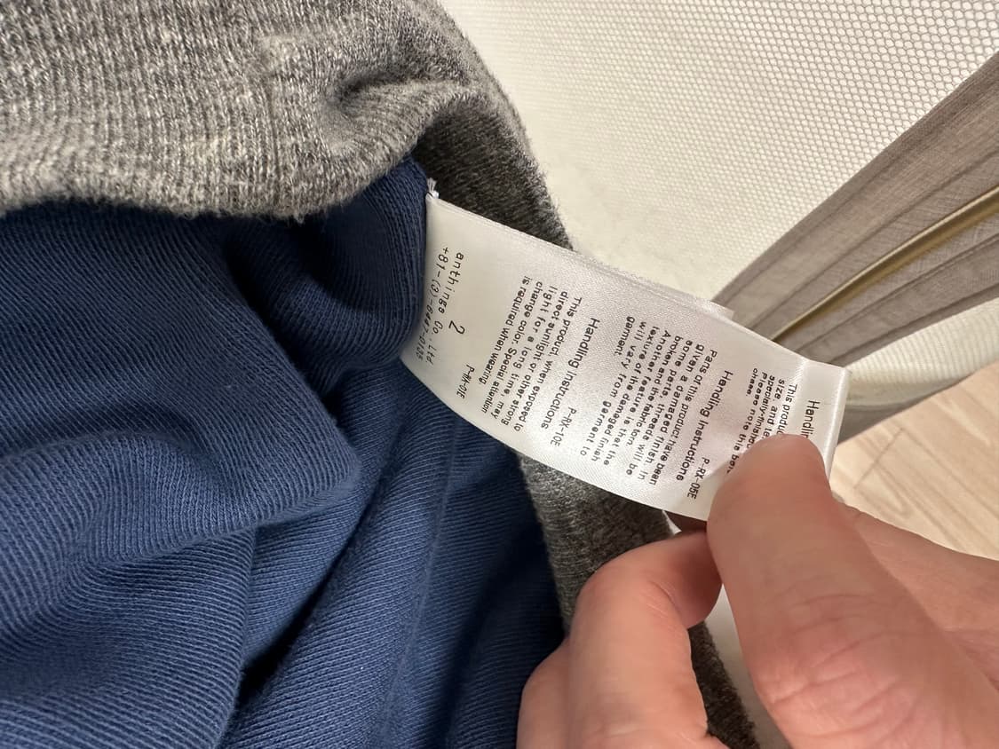 26ss 아프레쎄 리버시블 맨투맨 2 상품이미지5