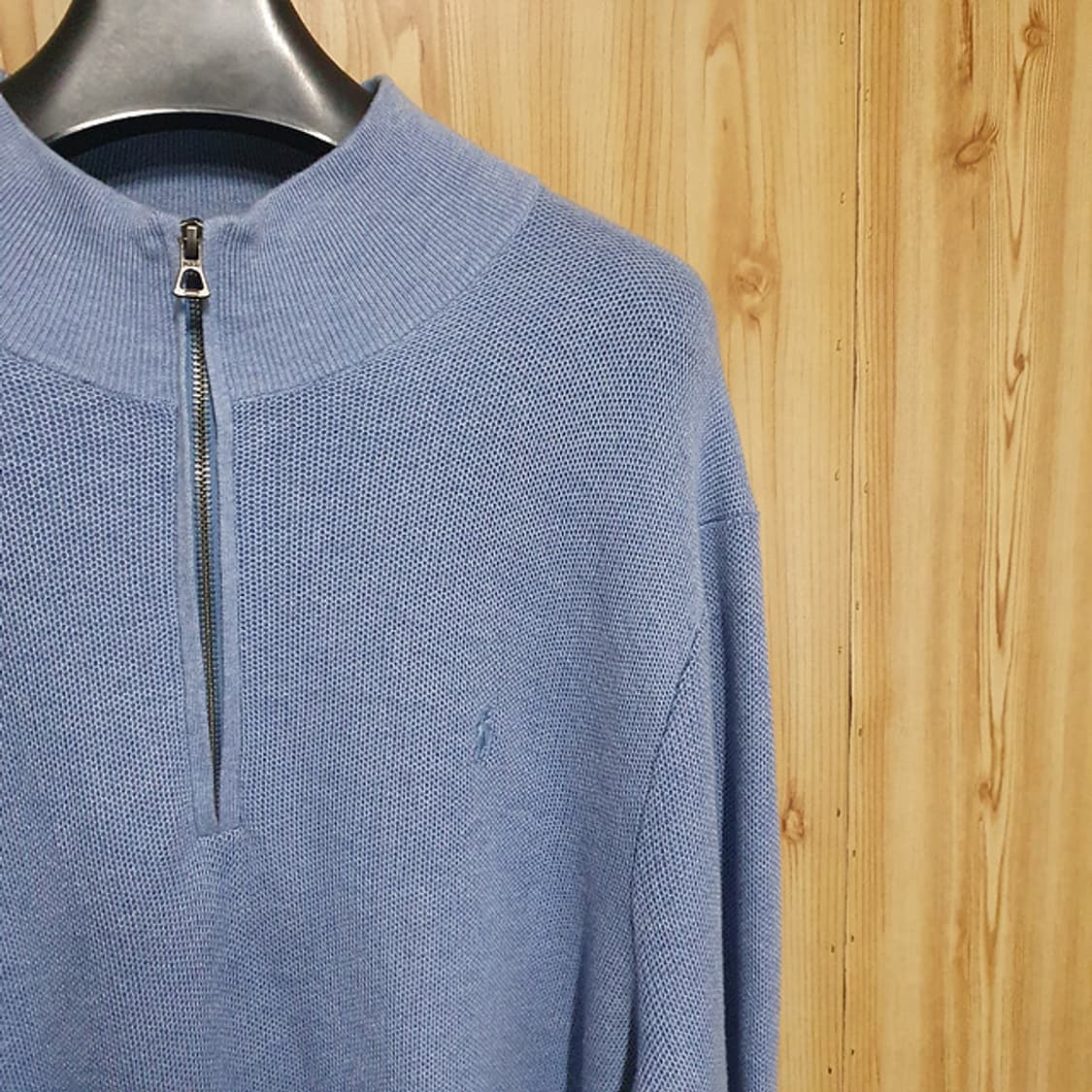 폴로 랄프로렌 피마코튼 반집업 니트 XXL 상품이미지2