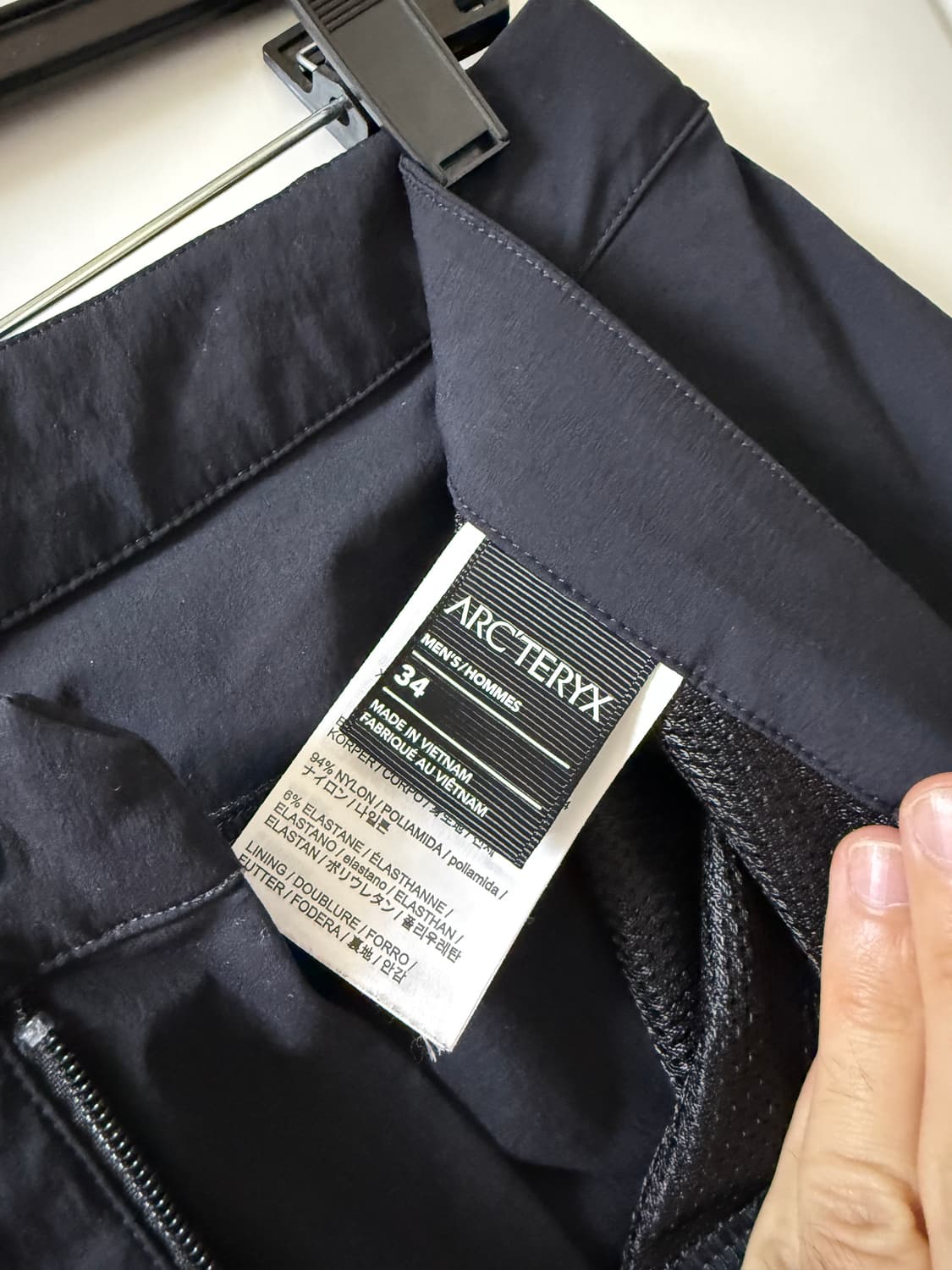 아크테릭스 감마 퀵드라이 숏 팬츠 블랙 반바지 34 상품이미지2