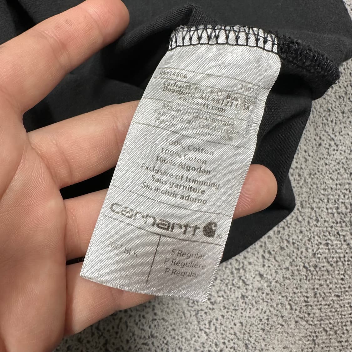 ✨ (바배) 칼하트 포켓 반팔티  상품이미지4