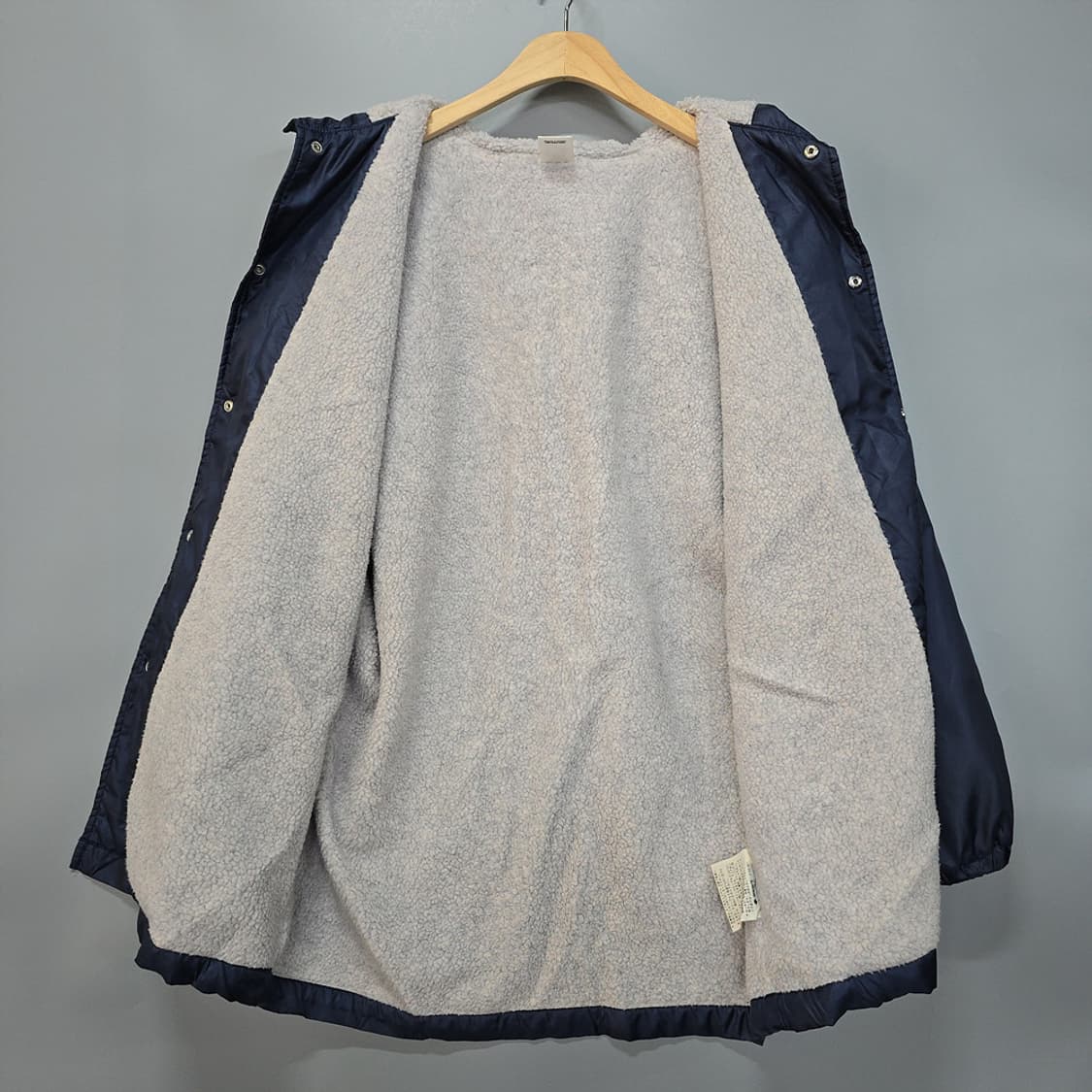 아디다스(adidas) 벤치코트 플리스 후드 롱점퍼 160 상품이미지4