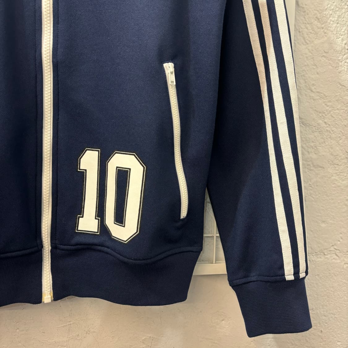 아디다스 아르헨티나 메시 네이비 트랙탑 져지 S 상품이미지6