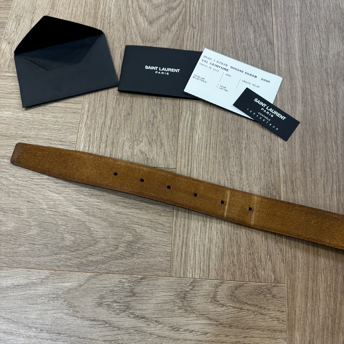 생로랑 스웨이드 벨트 상품이미지4