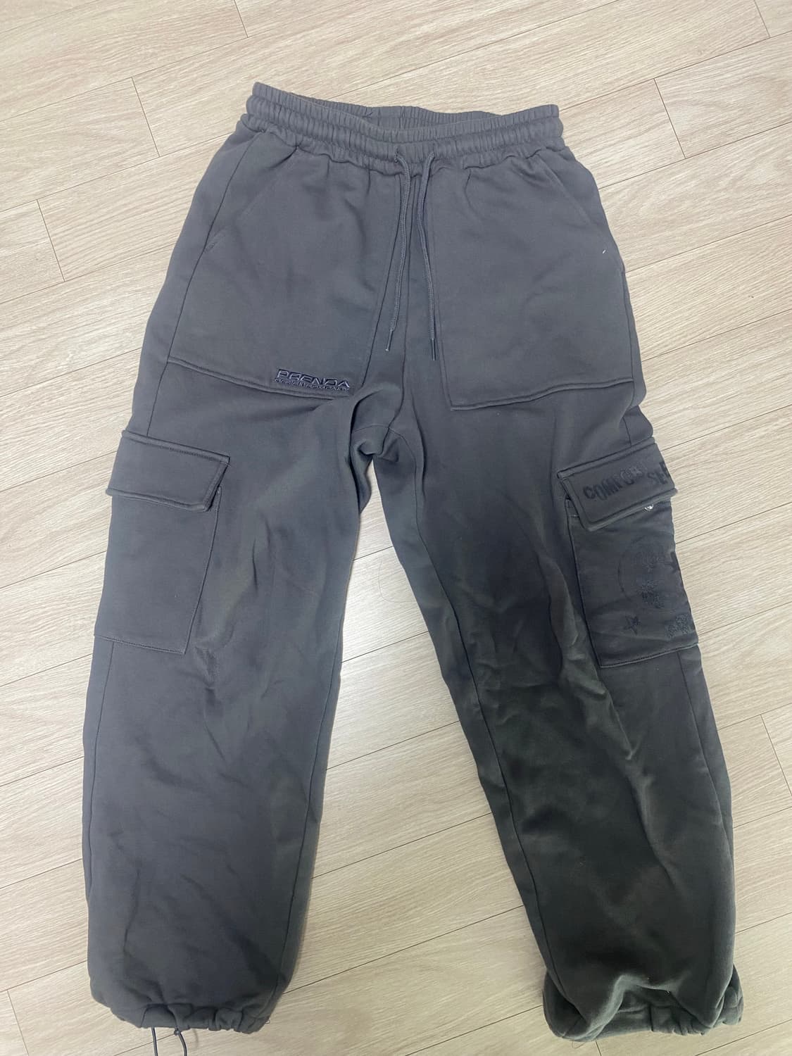 프렌다 카고 조거 팬츠 차콜 S 상품이미지4