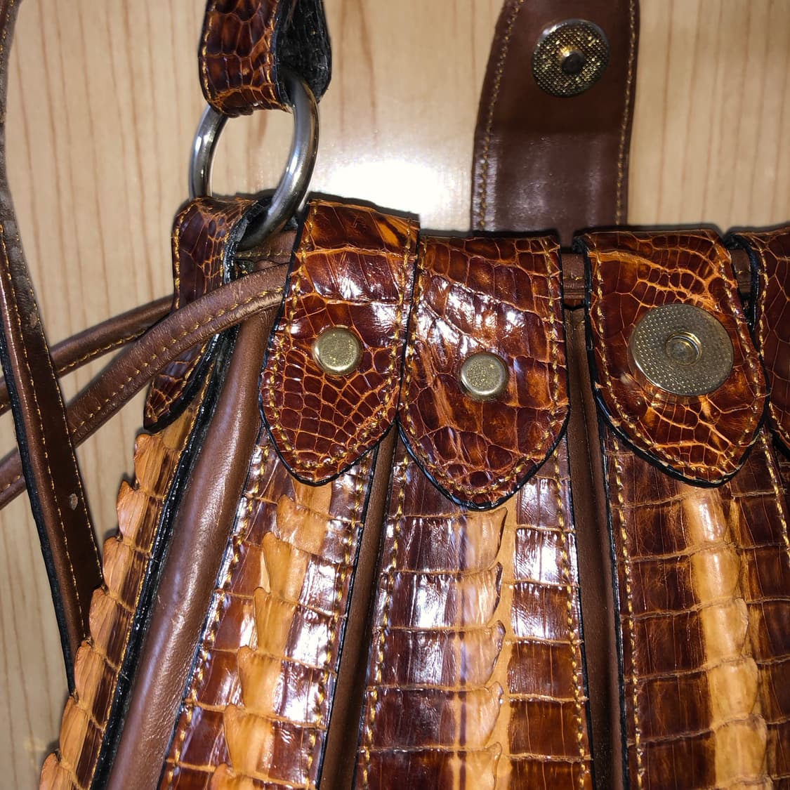 브라운 토트백 🕎  상품이미지4