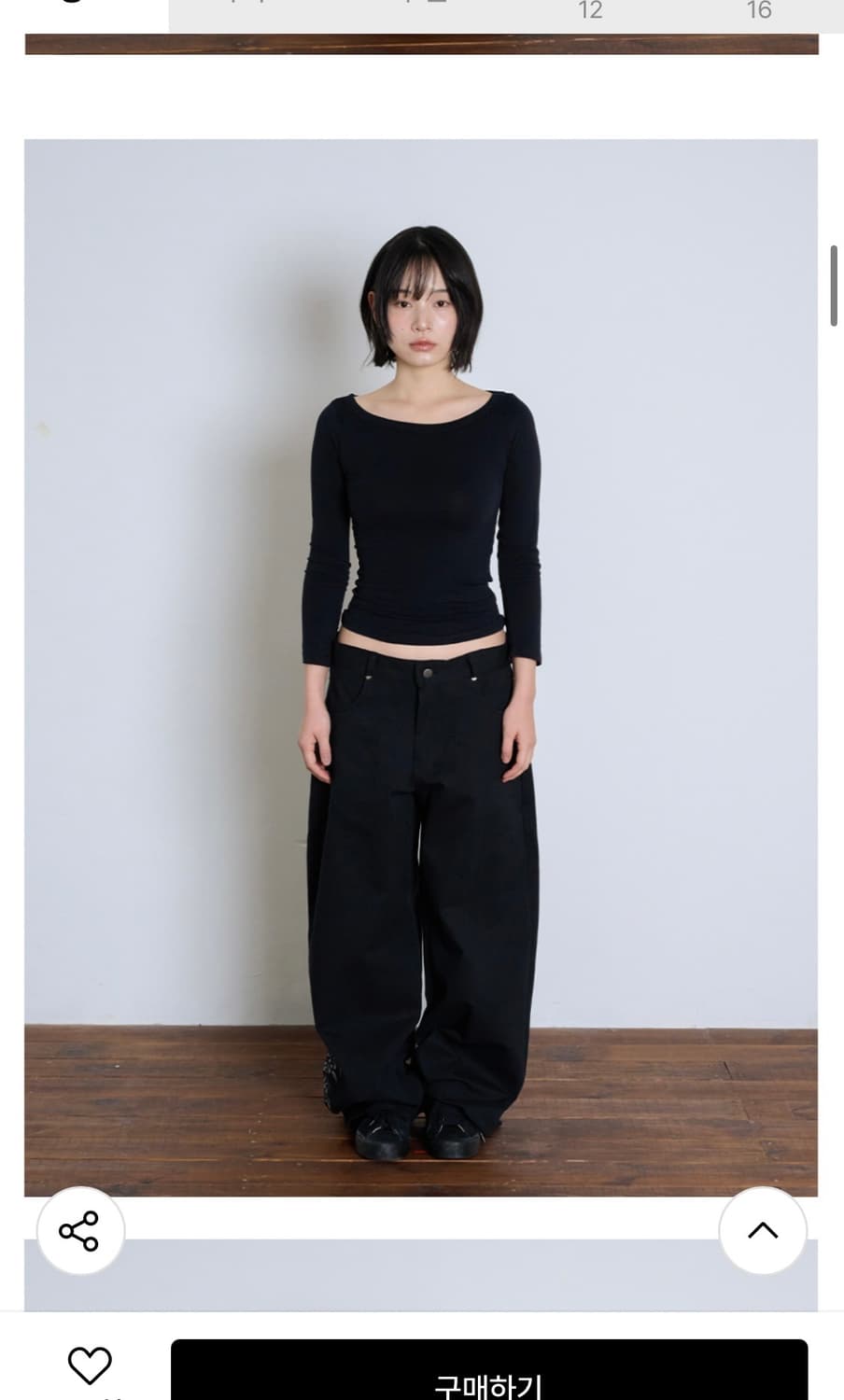 새상품 잇자바이브 신상 low flower pants - m  상품이미지2