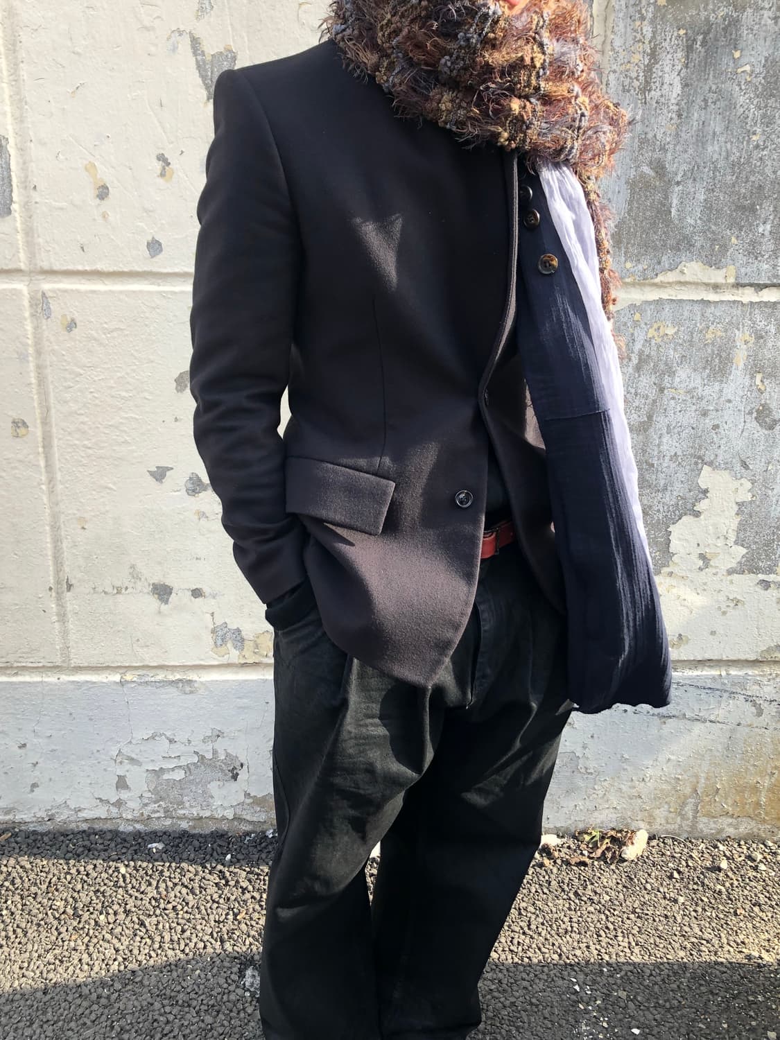 마르지엘라 블랙 테일러드 자켓 상품이미지1