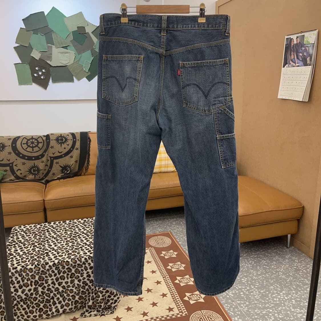 리바이스 카펜터 사이드 포켓 빈티지 워크 데님팬츠 31인치 C09367 상품이미지4