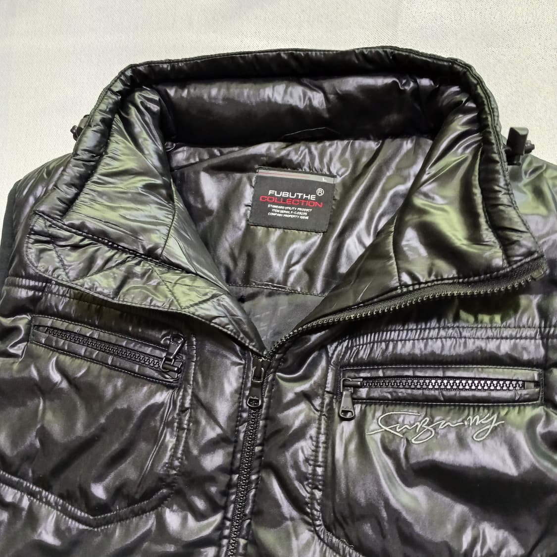 FUBU 후부 푸부 바이커 패딩 조끼 베스트 자켓 상품이미지5
