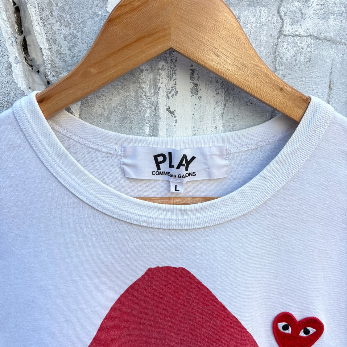 Comme des Garcons 꼼데가르송 도트 반팔 티셔츠 상품이미지3
