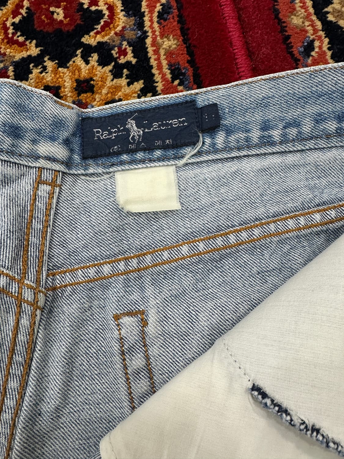 폴로 랄프로렌 여성 데님 반바지 상품이미지3