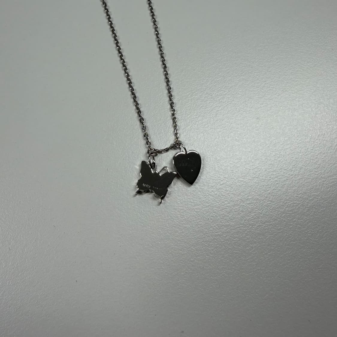 구찌 하트 나비 목걸이 상품이미지6