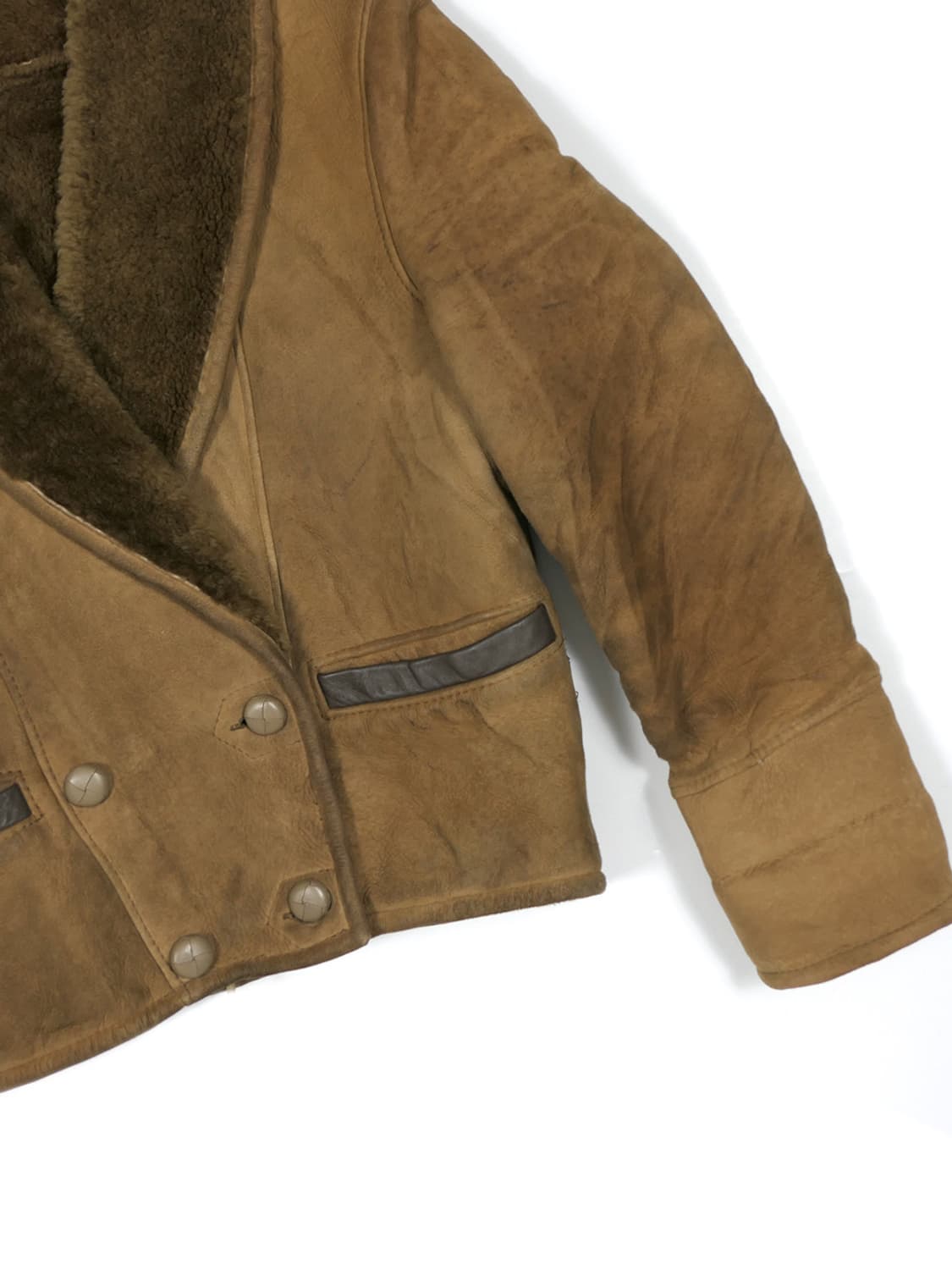 F.P. Clint cropped shearling mouton jack 상품이미지5