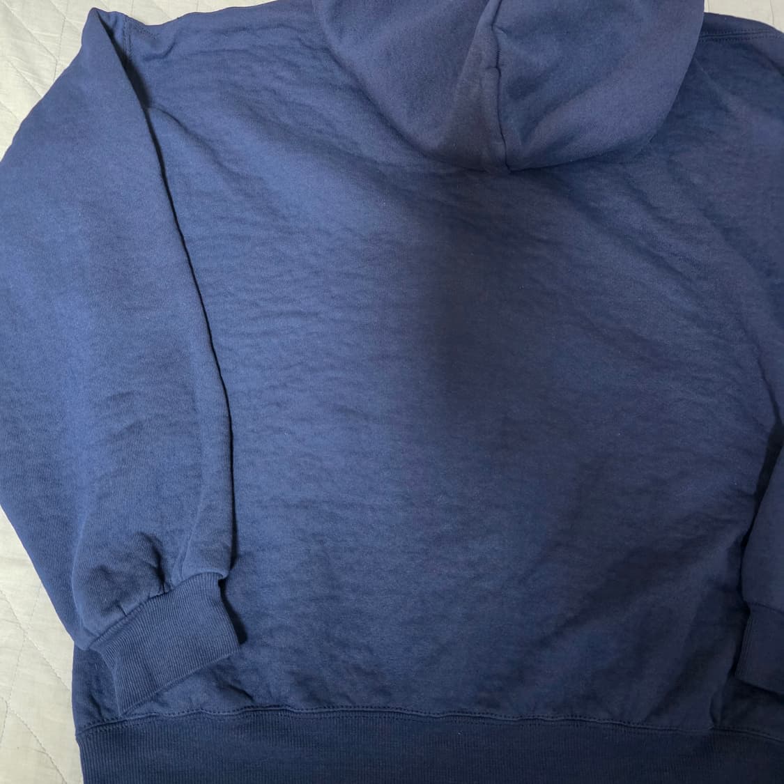 [XL] 90s 러셀 애슬레틱 후드집업 네이비 주름 ver. 8 상품이미지9