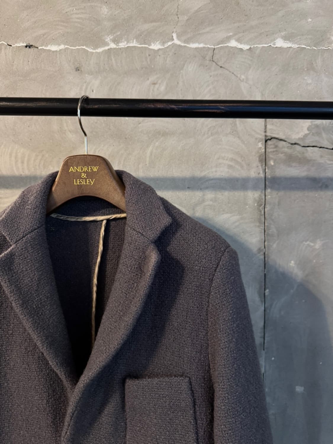 파올리니 니트 패브릭 코트 100 상품이미지4