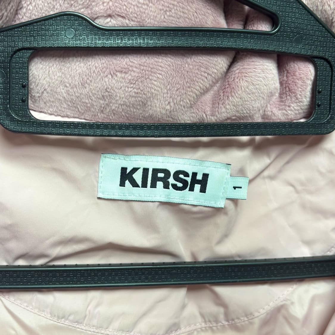 3709 키르시 연핑크 후드 롱패딩 상품이미지4