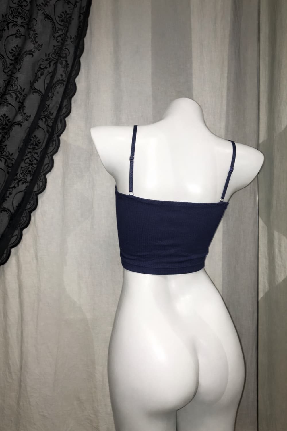 체리퀴리 레이스 브라탑 화이트/핑크/소라/네이비 쓰리타임즈포어링애즈온갸루 상품이미지4