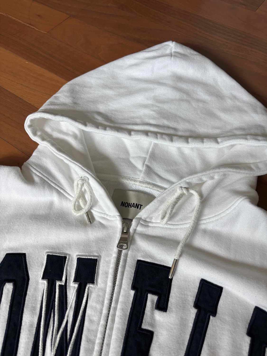 노앙 LONELY/LOVELY ZIP-UP HOODIEHITE 상품이미지3