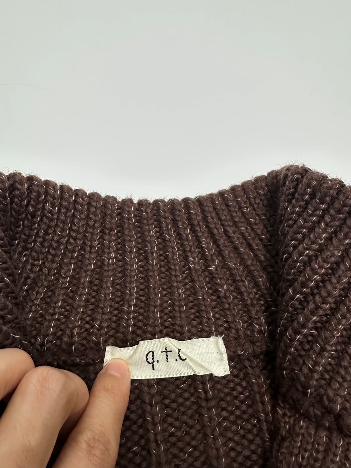 Japanese vintage 꽈배기 니트 집업 자켓 일본빈티지 상품이미지8