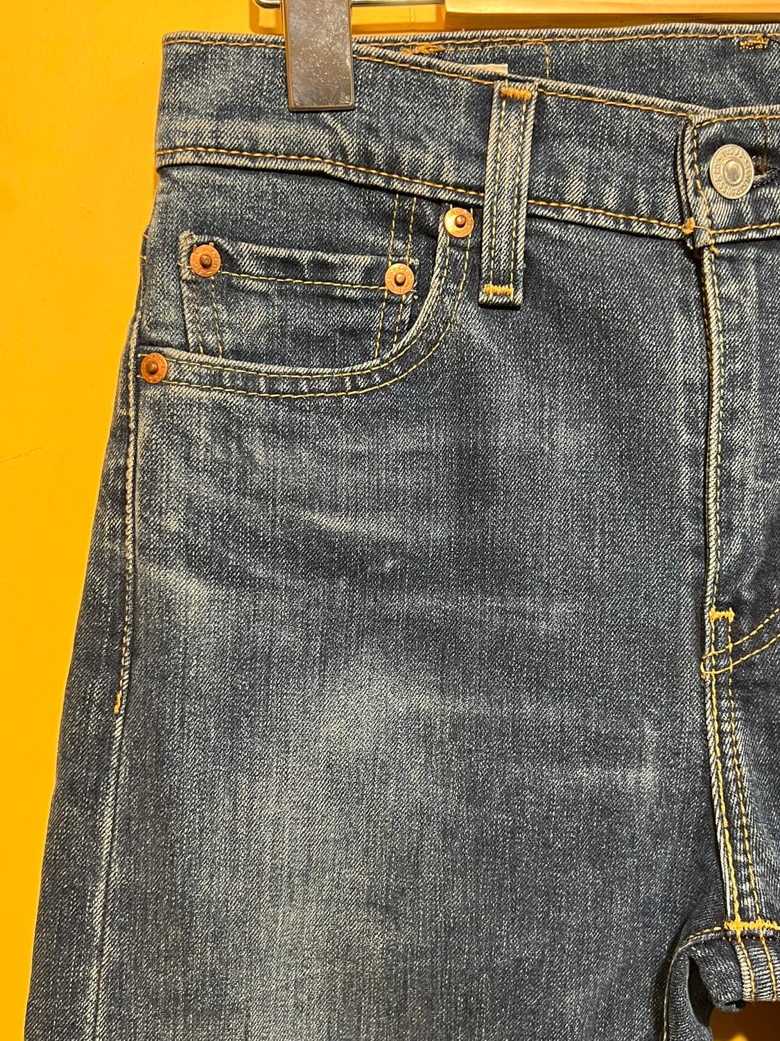 [28x32] 리바이스 510 슬림 스트레이트 데님 팬츠 프리미엄 상품이미지3