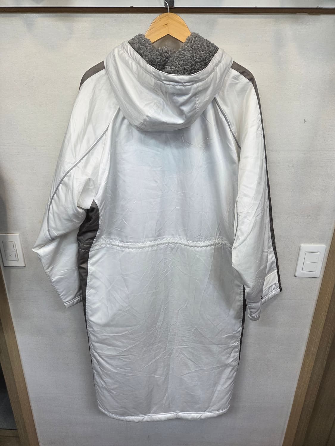 나이키 올드스쿨 셰르파 안감누빔 돕바 벤치 롱 자켓 L 상품이미지2