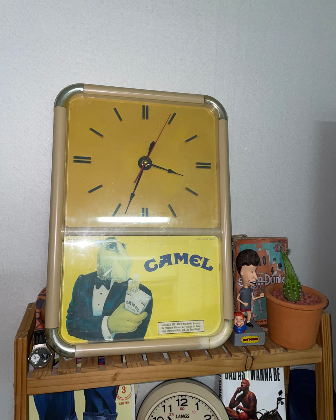 90s Camel Cigarette Promo WallClock(1991 상품이미지2